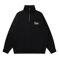 Quarter-Zip Drop Shoulder Sweatshirt